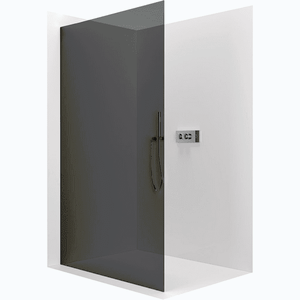 CERANO - Sprchová zástena Walk-in Crystal Ľ/P - 10 mm - bezvzperový systém - chróm, grafitové sklo - 140x200 CER-8050BD82488 vyobraziť