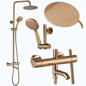 REA - Sprchová sada s termostatom LUNGO Diamond - Copper REA-P5964 vyobraziť