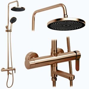 REA - Sprchový Set Arcos brush copper REA-P8715 vyobraziť
