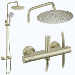 REA - Sprchová sada bez výtoku s termostatom Lungo Gold Brush REA-P6730 vyobraziť