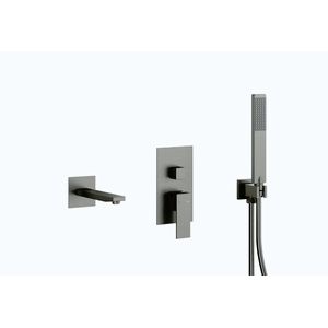 KFA - Súprava vaňová Logon, podomietková, PVD gunmetal sivá 5139-401-61 vyobraziť