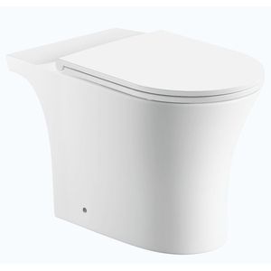 AQUALINE - VITO WC kombi misa, Rimless, 61x35, 5cm, spodný/zadný odpad, biela PB105-111 vyobraziť