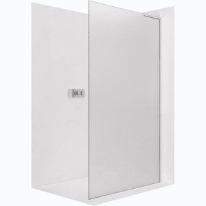 CERANO - Sprchová zástena Walk-in Onyx L-pravá vzpera - 8 mm - chróm, mliečne sklo - 90x200 CER-8050BD1054 vyobraziť