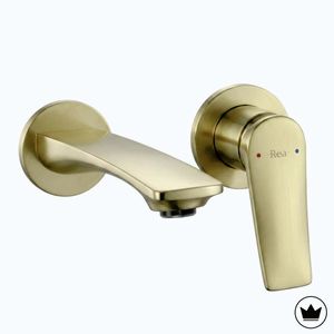 REA - Podomietková umývadlová batéria VISION Brush Gold + BOX REA-B6883 vyobraziť