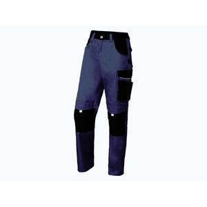 PARKSIDE PERFORMANCE® Pánske pracovné nohavice s CORDURA® výstužou kolien. (modrá/čierna, 58) vyobraziť