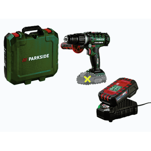 PARKSIDE® Aku príklepový vŕtací skrutkovač 20 V PSBSA 20-Li E4 + Akumulátor 20 V/2 Ah + Nabíjačka 20 V/2, 4 A vyobraziť