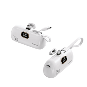 VALE Mini powerbanka, 5 000 mAh (biela) vyobraziť