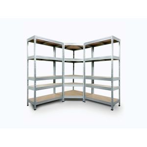 AR SHELVING Nitovaný regál (180x180x180x45 cm) vyobraziť