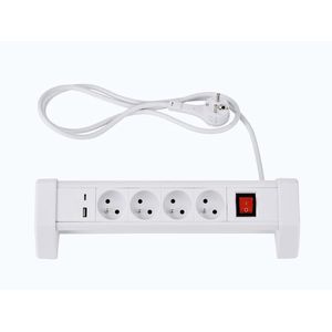 TRONIC® Stolová zásuvková lišta / Výsuvná stolová zásuvková lišta (biela) vyobraziť