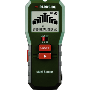 PARKSIDE® Multi-senzorový PMFD A3 / Merič vlhkosti dreva PFMG A3 (multifunkčný detektor) vyobraziť