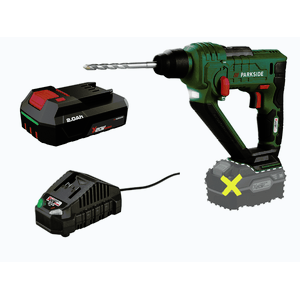PARKSIDE® Aku vŕtacie kladivo PABH 20-Li D4 + Akumulátor 20 V/2 Ah + Nabíjačka 20 V/2, 4 A vyobraziť