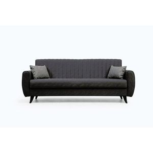 Rozkladacia pohovka Alkon 3 Dark Grey vyobraziť