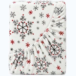 4Home prestieradlo mikroflanel Snowflakes, 90 x 200 cm vyobraziť