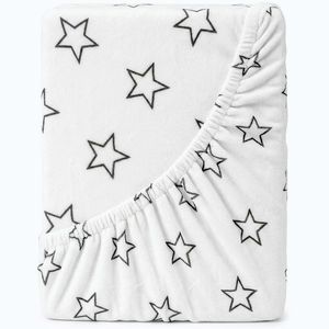 4Home prestieradlo mikroflanel Stars grey, 90 x 200 cm vyobraziť