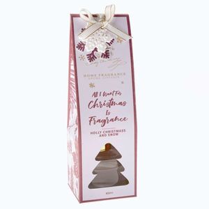 Vonný difuzér Holly Christmass and snow, 100 ml, svieža bavlna vyobraziť