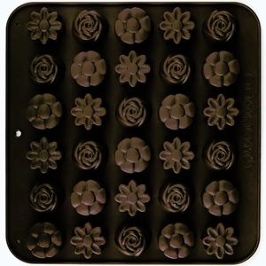Banquet Formičky na čokoládu silikonové Culinaria Brown 21, 4x20, 6 cm mix tvarů vyobraziť