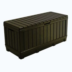Keter Záhradný úložný box Kentwood hnedá, 350 l, 128 x 59 x 54 cm vyobraziť