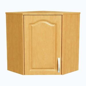 KONDELA Lora MDF New W60/60 L horná rohová kuchynská skrinka jelša vyobraziť