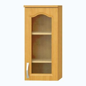 KONDELA Lora MDF New W40S P horná kuchynská skrinka jelša vyobraziť