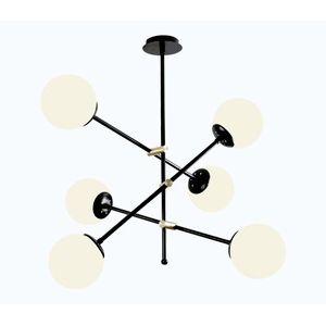 Luster na tyči MARTI 6xE27/100W/230V 521SHN3422 vyobraziť