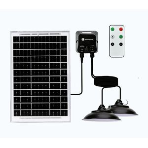 B.V. - LED solárny luster so senzorom 2xLED/35W/12V 6000mAh 6500K pr.15cm+DO B1020135S vyobraziť