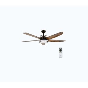 Lucci air 213175 - LED Stropný látor LOUISVILLE 1xGX53/18W/230V hnedá + DO 213175 vyobraziť