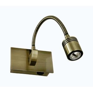 Ideal Lux - LED nástenné svietidlo LED/3W/230V bronzová vyobraziť