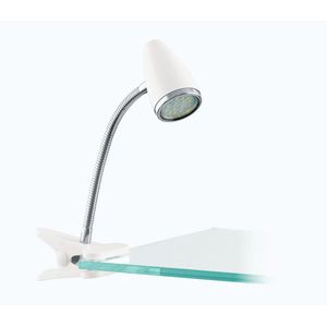 Eglo 902368 - LED lampa s klipom RICCIO 1xGU10/2, 8W/230V biela/lesklý chróm 902368 vyobraziť