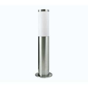 Vonkajšia lampa LIVIA 1xE27/10W/230V 45 cm IP44 strieborná 200501 vyobraziť