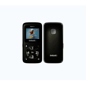 Evolveo - EasyPhone ID mobilný telefón pre seniorov čierny EP-400-IDB vyobraziť