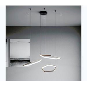 Eglo 390505 - Stmievateľný LED luster na lanku ESTRELLA LED/50W/230V, mosadz + diaľkové ovládanie 390505 vyobraziť