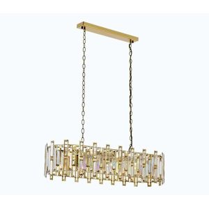 Luster na reťazi CRYSTALLINE 13xE14/40W/230V zlatý 301AUR1283 vyobraziť