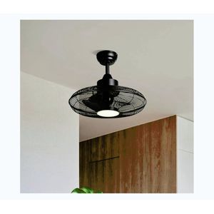 Eglo 35133 - LED stropný látor IGELDO LED/15W/230V, priemer 53 cm, čierny + diaľkové ovládanie 35133 vyobraziť