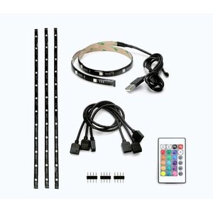 B.V. - SADA 4x LED RGB Stmievateľný pásik 0, 5m LED/2, 5W/5V IP65 +DO 100801TYQ vyobraziť