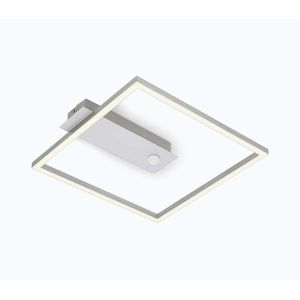 Briloner - LED stropné svietidlo so senzorom FRAME LED/14W/230V 3000K 30x32 cm matný chróm 3770-019 vyobraziť