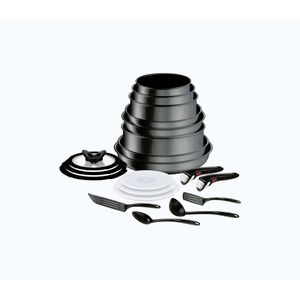 Tefal - Sada riadu 20 dielov INGENIO DAILY CHEF ON čierna L7619402 vyobraziť