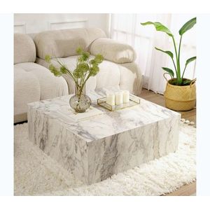 Konferenčný stolík PRIZMA 90x90 cm mramor 262ARD1106 vyobraziť