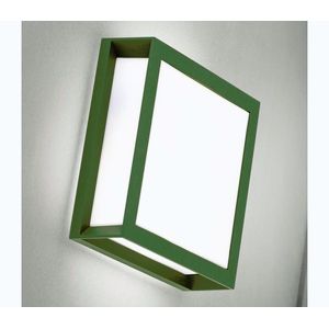 Orion - Vonkajšie svietidlo HENRY 2xE27/15W/230V 26x26 cm IP44 zelené AL 11-1195 grün vyobraziť