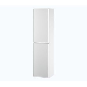 Cersanit S1021-010 - Závesná kúpeľňová skrinka MILLE 40x160x30 cm matná biela S1021-010 vyobraziť