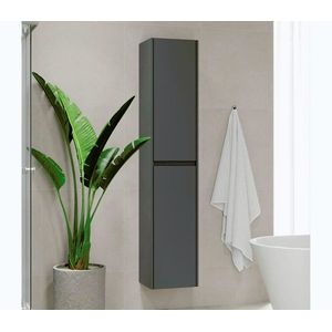 BATH DELUXE Kúpeľňová skrinka TRONDHEIM 35x174x30 cm antracit 04-035-67-43-00 vyobraziť
