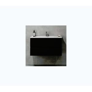 BATH DELUXE Kúpeľňová skrinka s umývadlom KENWOOD 91x50x45 cm čierna BT0122+BT0128 vyobraziť