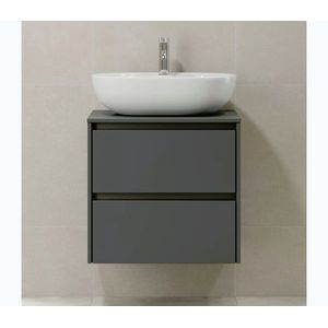 BATH DELUXE Kúpeľňová skrinka TRONDHEIM pre umývadlo 60x57x46 cm antracitová 03-060-67-43-00 vyobraziť