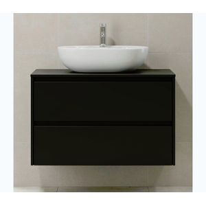 BATH DELUXE Kúpeľňová skrinka TRONDHEIM pod umývadlo 90x57x46 cm čierna 03-090-67-02-00 vyobraziť