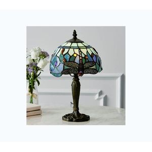 Endon 64088 - Stolná lampa Tiffany DRAGONFLY 1xE14/7W/230V priemer 20 cm 64088 vyobraziť