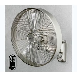 ZE - Nástenný látor FREEZE 50W/230V pr. 45 cm chróm + diaľkové ovládanie 98723 vyobraziť
