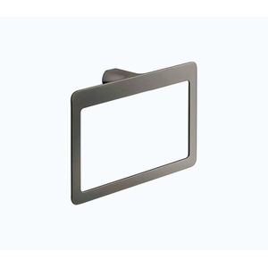 Gedy - Nástenný vešiak na uteráky PIRENEI 15x23 cm metalická sivá PI7081 vyobraziť