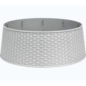 Kryt na stojan vianočného stromčeka, priemer 65 cm, biely 58556A vyobraziť
