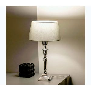 BRILAGI - Stolná lampa CERIA 1xE27/60W/230V priemer 25 cm strieborná/sivá 1xEG49191+1xEG781033 vyobraziť