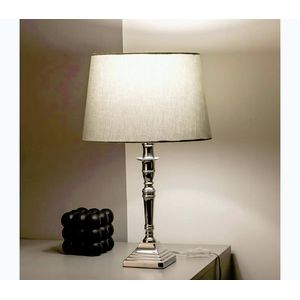 BRILAGI - Stolná lampa CERIA 1xE27/60W/230V pr. 30 cm strieborná/sivá 1xEG49191+1xEG781036 vyobraziť