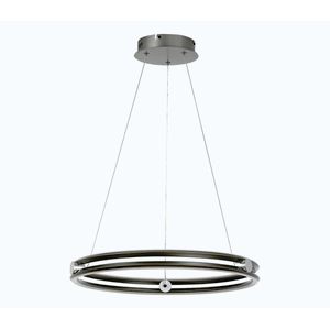 Rabalux 72277 - LED stmievateľný luster na lanku TRIXO 60W/230V 3000-6500K sivá+DO 72277 vyobraziť